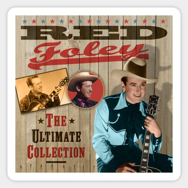 Red Foley - The Ultimate Country Collection Sticker by PLAYDIGITAL2020